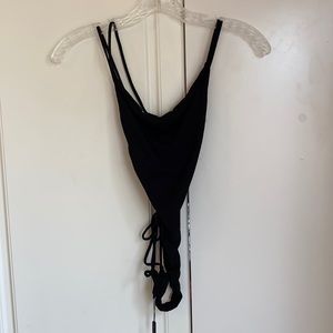 Strappy black Indah bodysuit